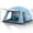 Blue, variant on 2-Bedroom Large Family Camping Tent for 4–10 People, All-Season Waterproof Outdoor Tent with Wind & Sun Protection