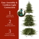thumbnail image 4 of Árbol de Navidad Best Choice Products Aspen de 6 pies con 1350 puntas, 4 of 7