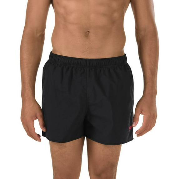 Men's Speedo 7320256 Active Surf Runner Volley Swim Short (Black M)