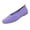 Purple, variant on Women's Mesh Ballet Flats Oversized Breathable Closed Toe Mules Slip On Versatile Comfortable Dressy Shoes, Gifts for Women