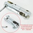 thumbnail image 4 of 4X Cable Pulling Swivel Wire Bearing Breakaway Swivel 1 Ton, 4 of 6
