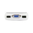 thumbnail image 2 of IOGEAR 2 Port VGA USB Compact KVM Switch w/ Built-In 6FT Cable Audio, 2 of 3