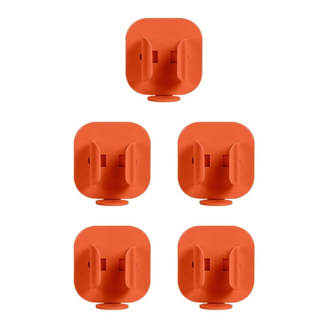 Yuarrent Soporte de cepillo Soporte de pared Soporte de almacenamiento Estante de baño Organizador de tamaño pequeño sin rastro Ganchos Type2 NO2