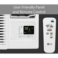 thumbnail image 4 of LG 18,000 BTU 230V Window-Mounted Air Conditioner with 12,000 BTU Supplemental Heat Function, LW1823HR, 4 of 11