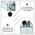 thumbnail image 2 of 1pc Drink Bottle Empty 500ml Storage Bottle Transparent Plastic Milk Bottle, 2 of 8