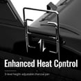 thumbnail image 5 of Royal Gourmet ZH3005Y 2-Burner Gas and Charcoal Combo Grill with Offset Smoker & Side Burner, 5 of 12
