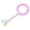 Pink, variant on Barhoo Interactive Dog Ring Chew Toy for Aggressive Chewers Teeth Cleaning Molar Grinding Dental Care Puppy Teething Chew Toy with Fabric Strips for Medium Large Dogs 1 Pet Toy