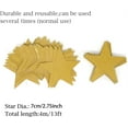 thumbnail image 2 of 52 Feet Reflective Star Paper Garland,Bexikou Glitter Star Garland Decoration,Twinkle Little Star Party Garlands Glitter for Wedding Birthday Baby Bridal Shower Engagement Decor, 2 of 8