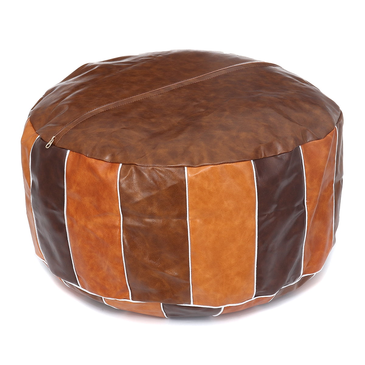 Moroccan Leather Pouf Handmade Leather Pouffe Luxury Dark Brown Pouf Ottoman Footstool Hassock Unstuffed Natural Leather Poufs Wedding Gifts Walmart Com Walmart Com