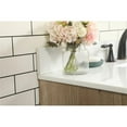 thumbnail image 4 of Elegant Decor Baldwin 42" Single Bathroom Vanity with Backsplash in Natural Oak, 4 of 8