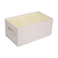 thumbnail image 2 of jifeng Clothes Storage Bin Foldable Closet Organizer for Sheets Comforters Clothing L, 2 of 9