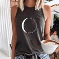 thumbnail image 4 of ibuvkizy Tank Tops for Women 2025 Womens Summer Tank Tops,Women's Sleeveless Summer Casual Tops Printing Sleeveless Vest Tops, 4 of 7