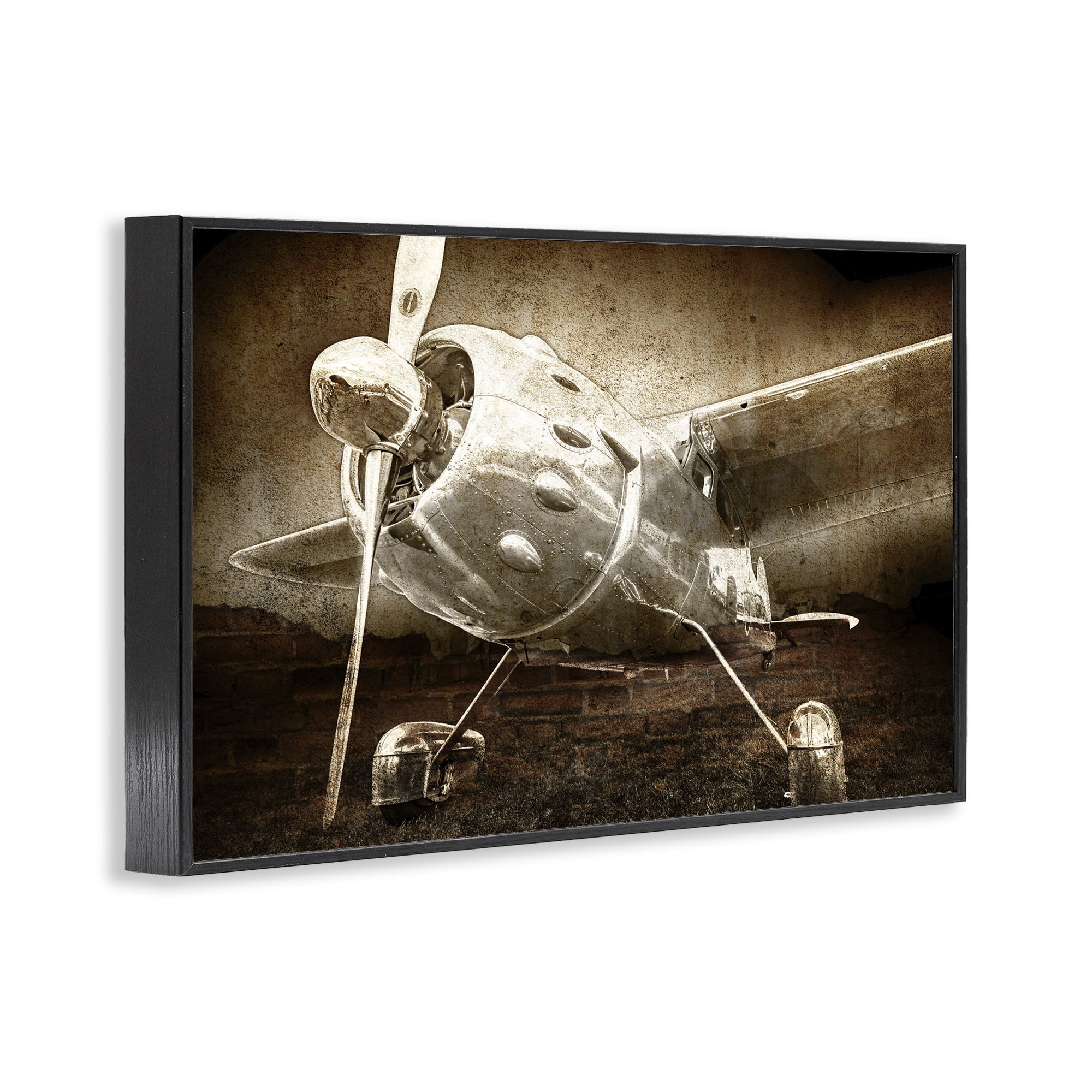 Stupell Industries Taking Flight Vintage Black Framed Giclee Art, design by Kim Allen