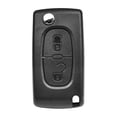 thumbnail image 4 of Bilnyckel Fjärrkontroll Flip Nyckel Skal Fodral 2 Knappar CE0523 CE0536 För Peugeot 308 207 307 3008 5008 807 För Citroen C2 C3 C4 C5 C6 C8 [Db], 4 of 5