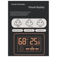 thumbnail image 3 of Mini Higrómetro Digital LCD, Higrómetro Electrónico de Temperatura para Interiores, Medidor de Sensor, Termómetro Electrónico para el Hogar,, 3 of 5