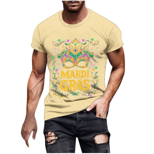 Camisetas de Manga Corta para Hombre Imprimir Deportes de Manga Corta Cuello Redondo Blusa Algodón Poliéster, Nueva Moda Casual Camiseta para Hombres