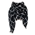 thumbnail image 2 of Dvkptbk Foulards pour Femmes Mode Hiver Femmes Foulard Colorée Décontractée Foulard Carrée à Franges Châle Vêtements en Liquidation, 2 of 3