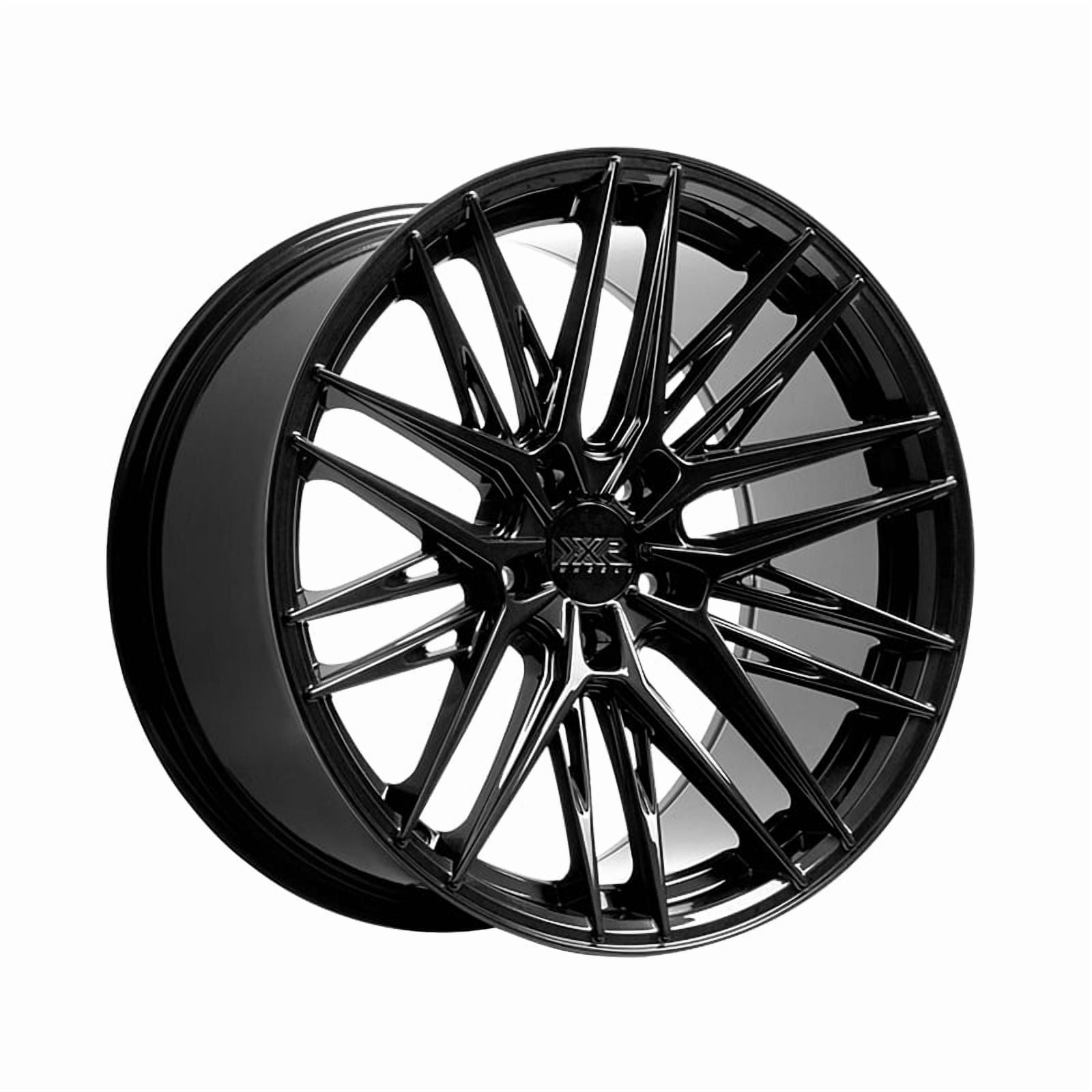 1 X XXR 577 19X8.5 5-4.5 73.1 Hub +40 Offset Black Wheel Rim