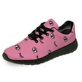 thumbnail image 4 of Uminder Womens Running Shoes Eyeball Print Sneakers Black Shoes Size 10.5, 4 of 5