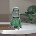 thumbnail image 4 of Estatua de , estilo retro masivo, accesorios, Gris f Sunnimix Estatua de cabeza, 4 of 7