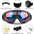 thumbnail image 2 of Gafas de esquí, gafas de snowboard para hombres, mujeres y niños, espuma de protección UV, antiarañazos, a prueba de polvo, 2 of 5