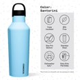 thumbnail image 4 of Botella de agua Corkcicle Sport Canteen con aislamiento, 950 ml, Santorini, 4 of 7