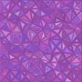 thumbnail image 1 of Ahgly Company Indoor Square Patterned Neon Purple Area Rugs, 7' Square, 1 of 6