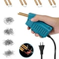thumbnail image 1 of Machine de Soudage Plastiques Portative Kit de Réparation de Fissures de Panneau de Voiture Coupe Thermique Agrafeuse à Chaud Ensemble d'Outils de Réparation Plastiques avec 400 Pcs Clous d'Agrafage, 1 of 5