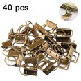 thumbnail image 2 of Whataatahia Paquete de 40 accesorios para llavero con llavero, llavero, muñequera, muñeca, clip de cola de algodón, correas de 26 mm, 2 of 8