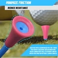 thumbnail image 3 of 5pcs Durable Golf Tees PVC Head Top Plastic 83mm Golf Tees Mixed Colors MULTI, 3 of 6