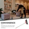 thumbnail image 3 of Stainless Steel Broom Home Cleaning Broom Thickened Home Hygiene Cleaning Broom (Pink Single Broom Set) Floor Mop Office, 3 of 6