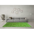 thumbnail image 3 of Ahgly Company Indoor Rectangle Oriental Green Industrial Area Rugs, 8' x 10', 3 of 4