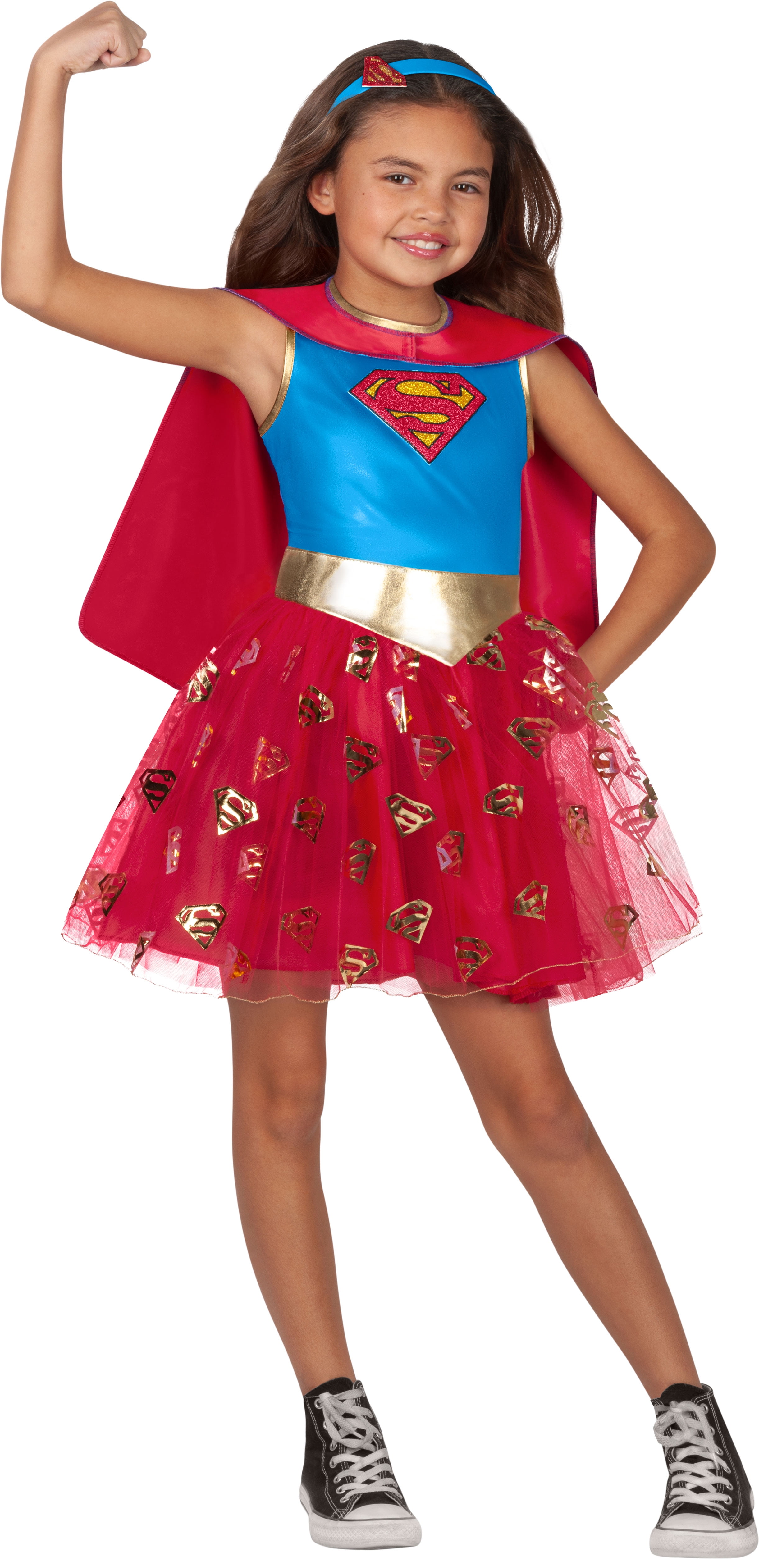 2012 Supergirl Caped Baseball Cap Toddler