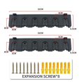 thumbnail image 2 of tredstone Space-Saving Boat Fishing Rod Rack Holder Wall-Mounted Storage Stand Horizontal Sponge 32x6.5cm 1Set, 2 of 6