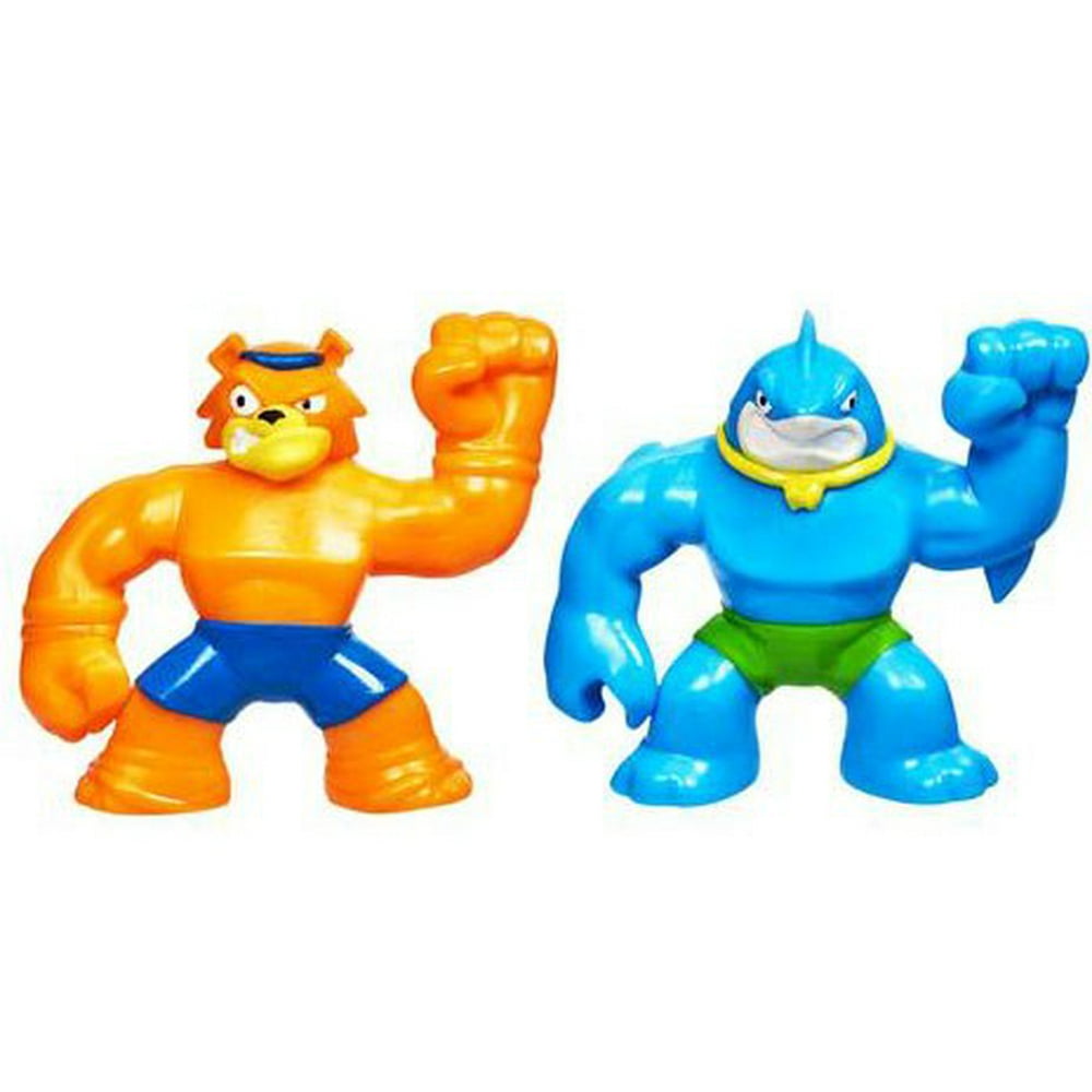 Heroes of Goo Jit Zu Wubber Warriors Thrash & Tygor Mini Figure VS. 2-Pack - Walmart.com