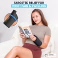 thumbnail image 2 of CopperFreeze® Hot + Cold Therapy Wrist Sleeve by Copper Compression®, 2 of 10