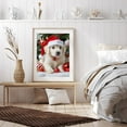 thumbnail image 6 of Diamond Art Kits for Adults - 5d Puppy Santa Hat Christmas Ornaments Diamond Painting for Adults, Diamond Art for Adults Beginners, Diamond Painting Kits for Adults for Home Wall Decor, 6 of 7