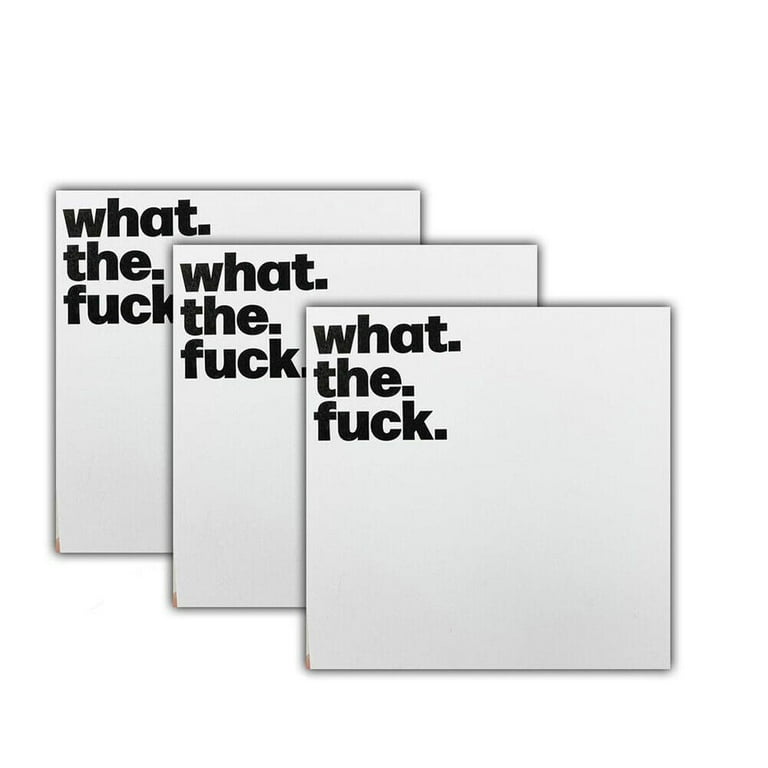 Funny Post-it Notes Snarky Novelty Office Supplies Funny Rude Desk