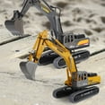 thumbnail image 3 of Excavator Toy 360-Degree Rotation Flexible Digging Arm 1 36 Scale Simulation Ornament Plastic Engineering Vehicle Model Children Toy Birthday Gift, 3 of 8