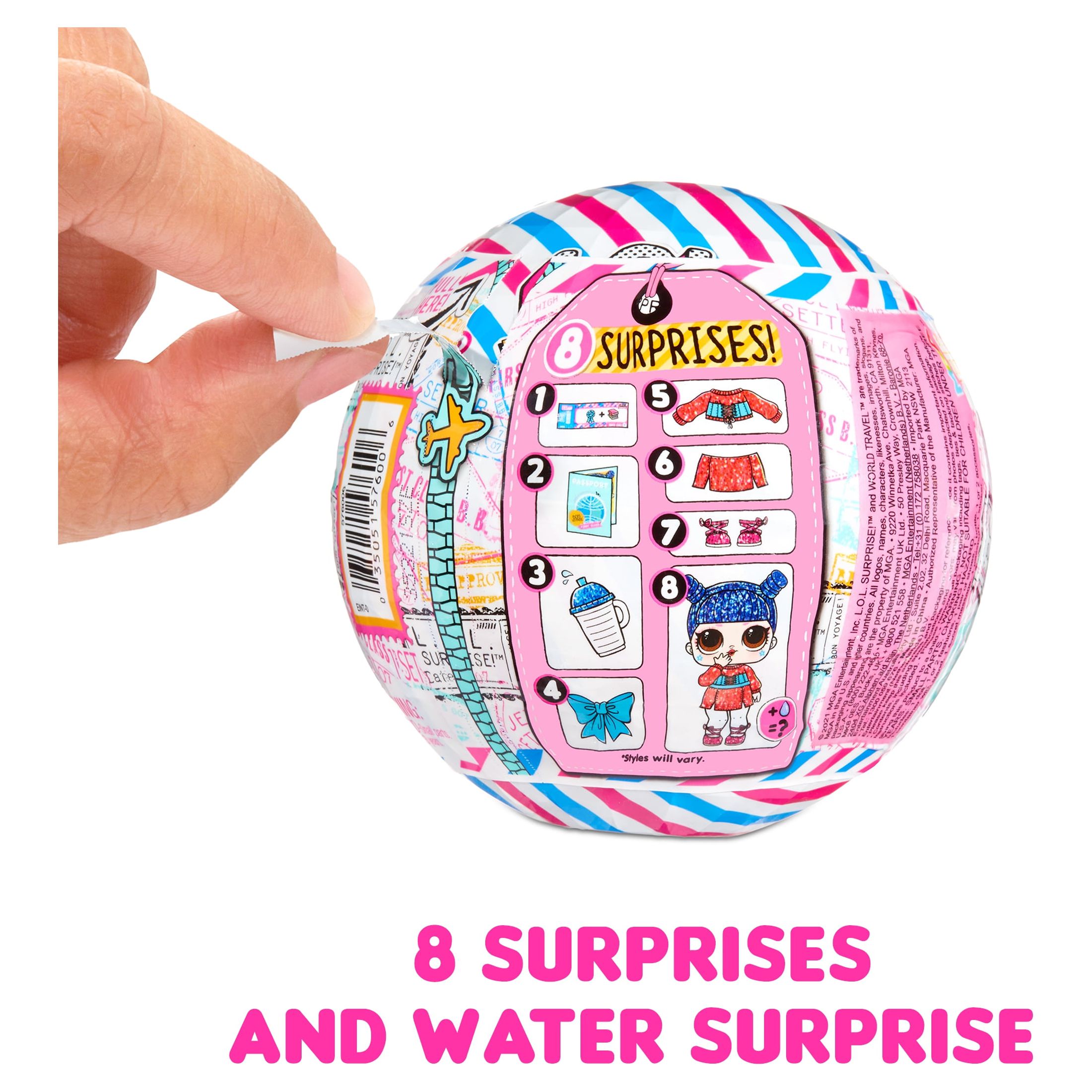 LOL Surprise World Travel™ Dolls with 8 Surprises Including Doll, Fashions, and Travel Themed Accessories - Great Gift for Girls Age 4+ - image 4 of 7