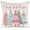 -, variant on Christmas Pillow Cover 16X16 Inch Watercolor Christmas Tree Stars Decoration Holiday Farmhouse Winter Pillow Case for Sofa Couch Decor (Pink) AA615-16