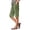 shorts 50#Army Green, variant on Womens Shorts Split Hem Solid Color Comfortable Loose Beach Knee Length Walking Shorts with Pockets Ladies Summer Outdoor