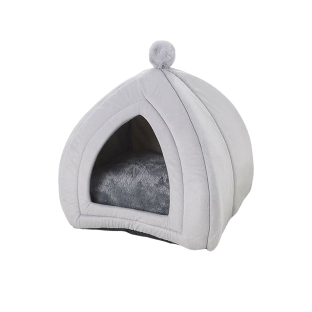Methold Hogar para mascotas, sala de estar interior, nido de descanso de invierno, tienda de campaña para dormir de felpa, casa cálida Type3 NO3