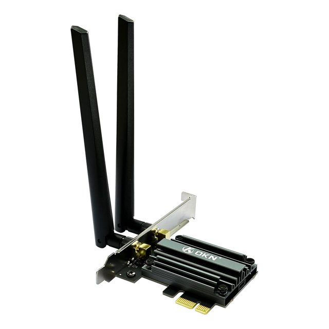 Tarjeta Wifi 7 Pcie 9.3Gbps 802.11Be Tarjeta Wifi 6E Con Bluetooth 5.4 Tri-Band 4K Qam 320Mhz Wifi 7 Be200 Adaptador De Red Inalámbrico Interno Para Pc De Escritorio Compatible Con Windows 11 De 64 Bi