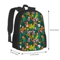 thumbnail image 2 of Balery Cute Tribal Leopards Backpack for Men and Women - Durable 600D Oxford Cloth -Large Capacity, Water-Resistant School, Travel, and Hiking Bag, 2 of 9