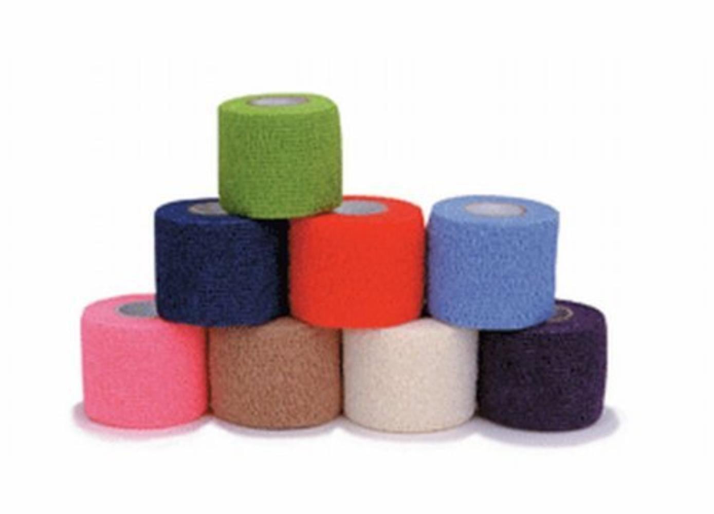 PetFlex (no print) Cohesive Compression Tape, 3"x5yds, Each, A flexible