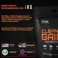 thumbnail image 5 of RIVAL NUTRITION Clean Gainer - Galletas y crema 10 lb, 5 of 5