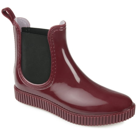 

Journee Collection Womens Drip Tru Comfort Foam Almond Toe Rain Boots