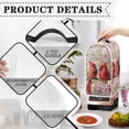 thumbnail image 4 of HELLHERO Dust Cover for Kitchen Home Spill-Proof, Foldable Dust prevent 15.94"H x 9.45"L x 7.28"W, Cardinals on Flowering Branch, 4 of 6
