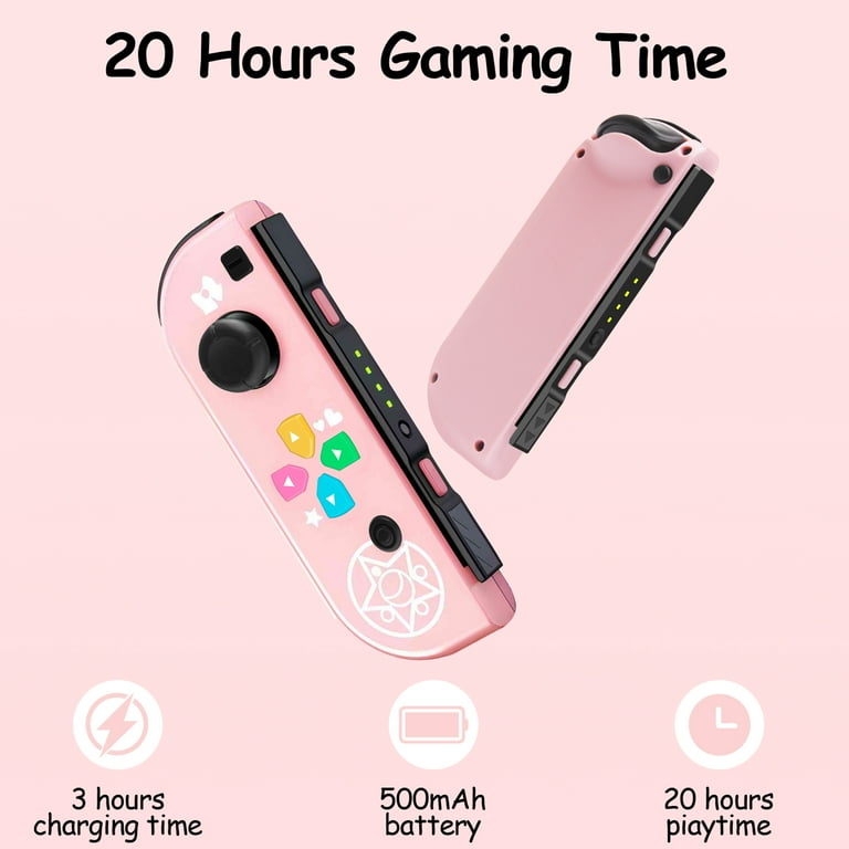 YUOY Nintendo Switch Joy Pad Controller - Pink Sailor Moon YUOY Nintendo Switch Joy Pad Controller - Pink Sailor Moon